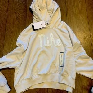 New Nike crop hoodie